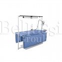MP/FC/A/T 250X75 rectangular ironing table for large size materials