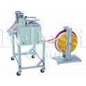TBC50LHAIR device for hot cutting of tapes, with regulation of melting timegulacją czasu przytapiania TBC50LHAIR