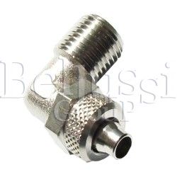 Connector for teflon tube in MP/F/PV