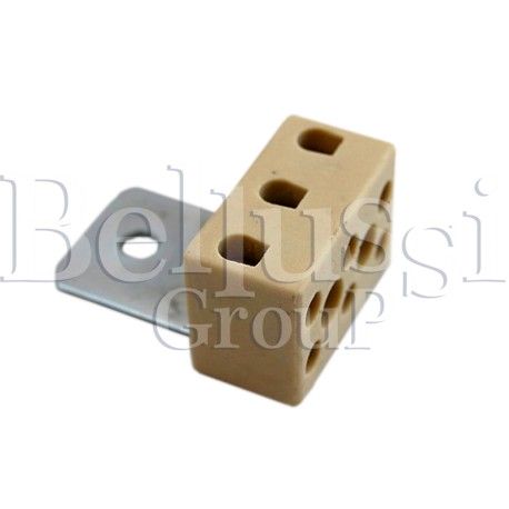 Connection block for "Iron" type iron