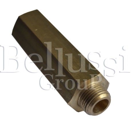 Connecting rod 3/8" (external thread) 3/8" (internal thread) of drain valve and MP/F boiler