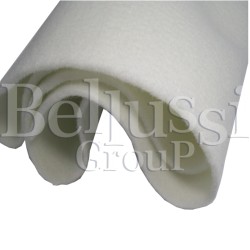 Polyester fel for ironing boards