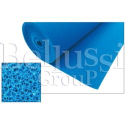 Blue silicon foam