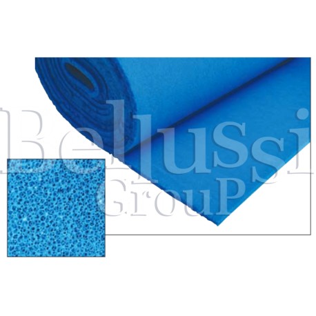 Pianka poliamidowa silikonowana niebieska o grubości 7 mm i szerokości 130 cm