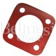 Square silicone gasket with 4 holes