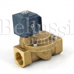 Solenoid valve 8614, internal 1/2" 24V DC