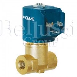 Solenoid valve through/straight CEME 8324, internal 1/2", 230V