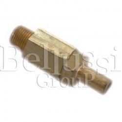 Safety valve for Batistella and Alux, external thread 1/8" 5 bar