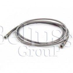 Teflon hose in antistatic braid 1/4"x1/4" 180cm